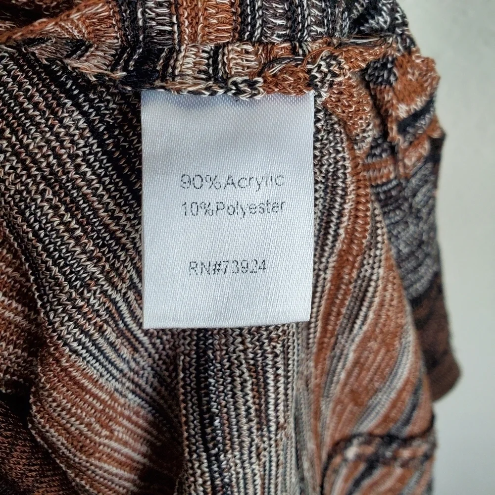 Ming Wang Collarless Knit Jacket size 0X NWT - Picture 5 of 6